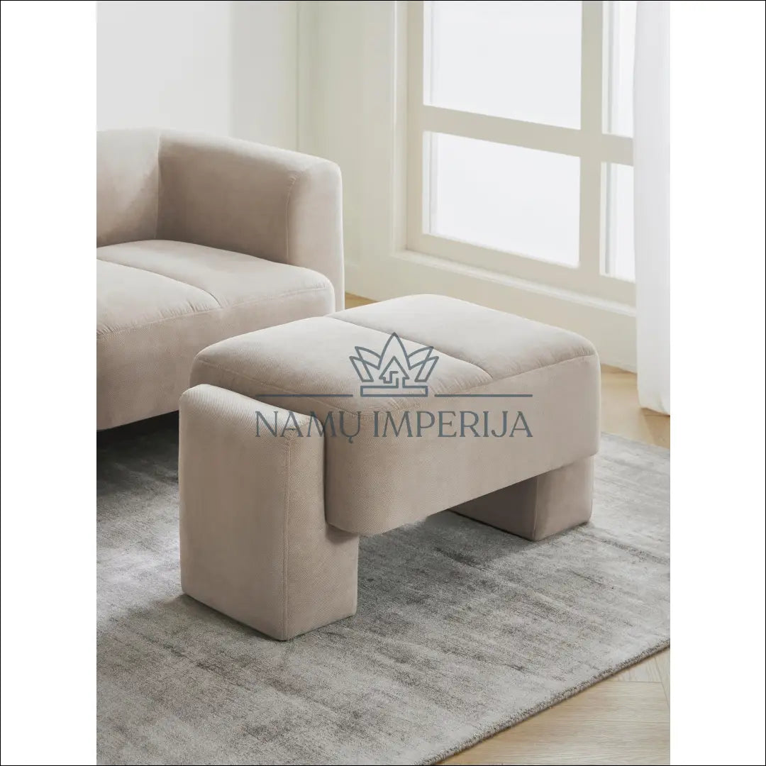 Pufas MI472 - €155 Save 50% 100-200, __label:Pristatymas 1-2 d.d., color-kremas, material-gobelenas,