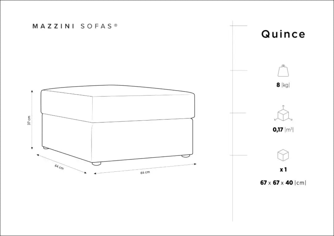 Pufas MI488 - €105 Save 70% 100-200, __label:Pristatymas 1-2 d.d., color-melyna, material-aksomas, minksti €100 to €200