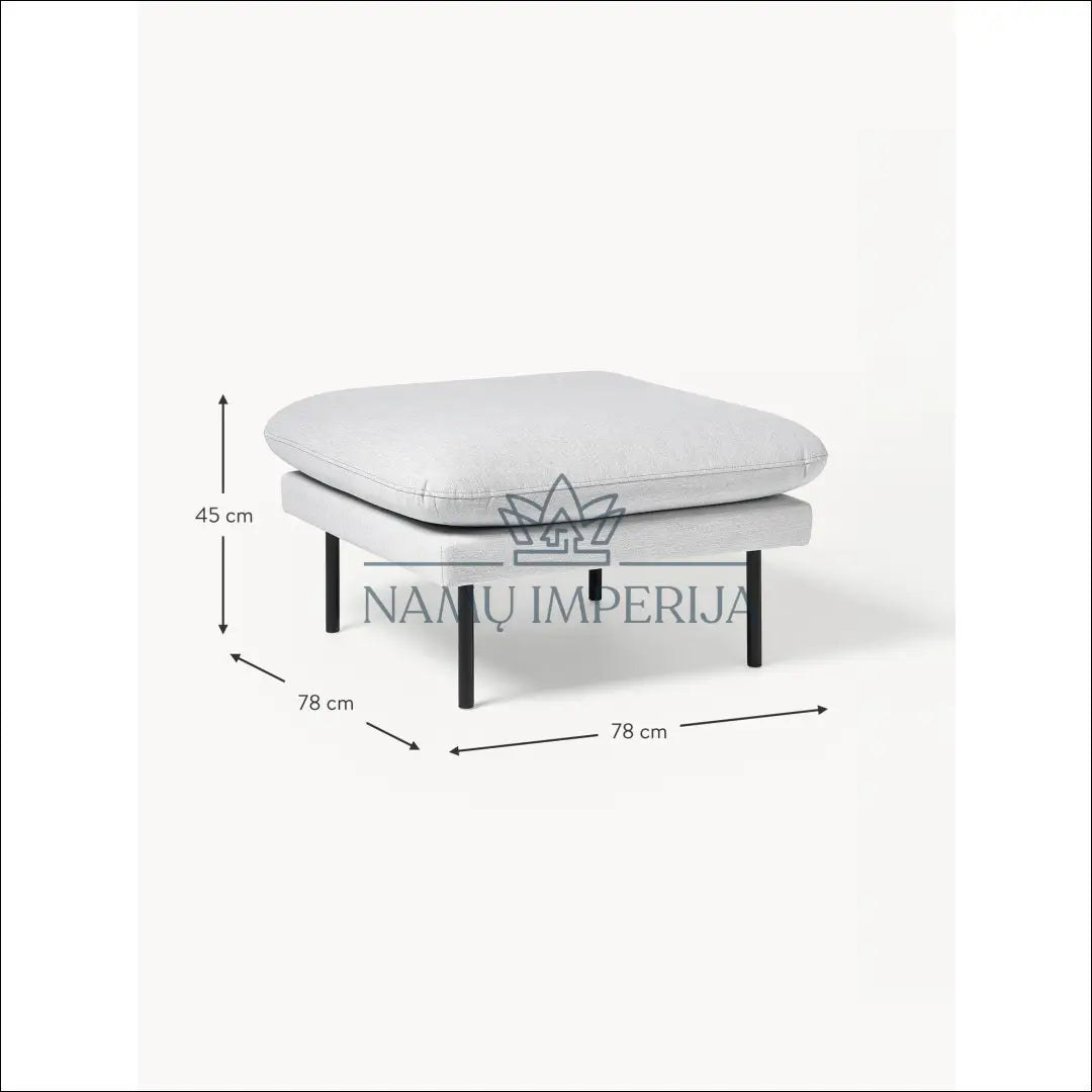 Pufas MI546 - €126 Save 70% 100-200, __label:Pristatymas 1-2 d.d., color-pilka, material-gobelenas,