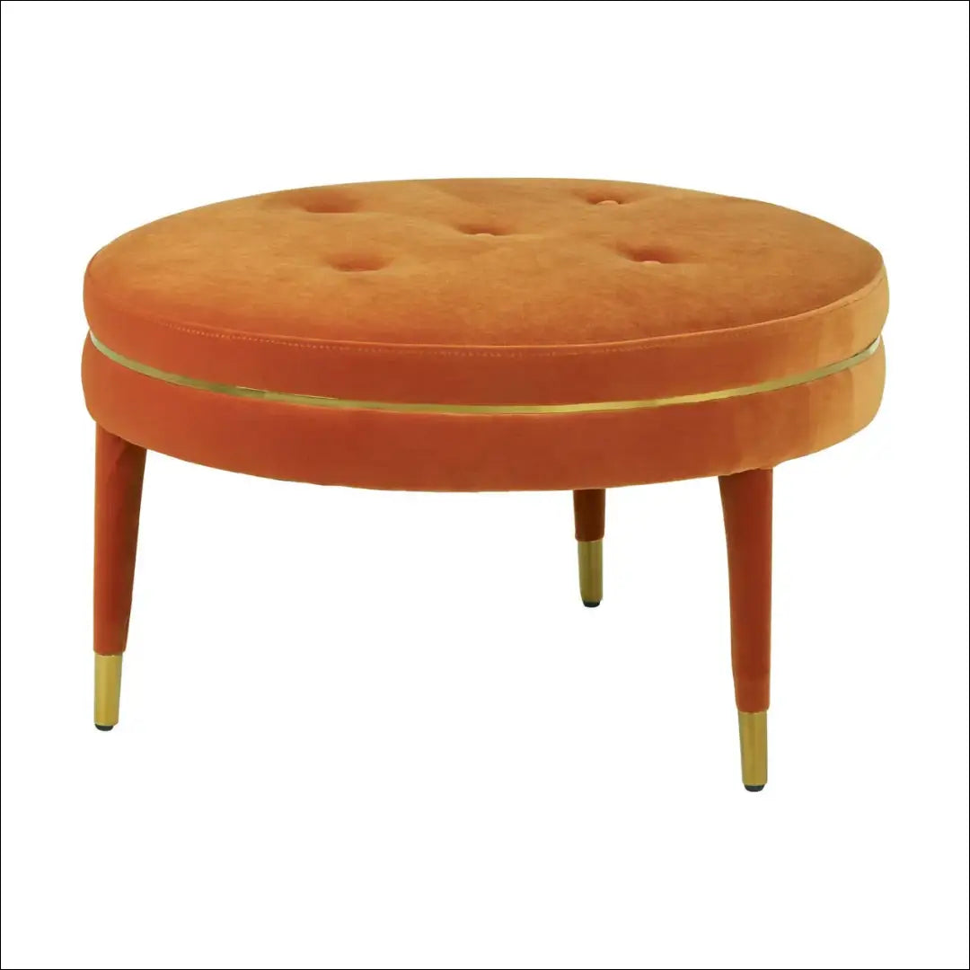 Pufas MI663 - €300 Save 55% __label:Pristatymas 1-2 d.d., color-auksine, color-oranzine, material-aksomas,