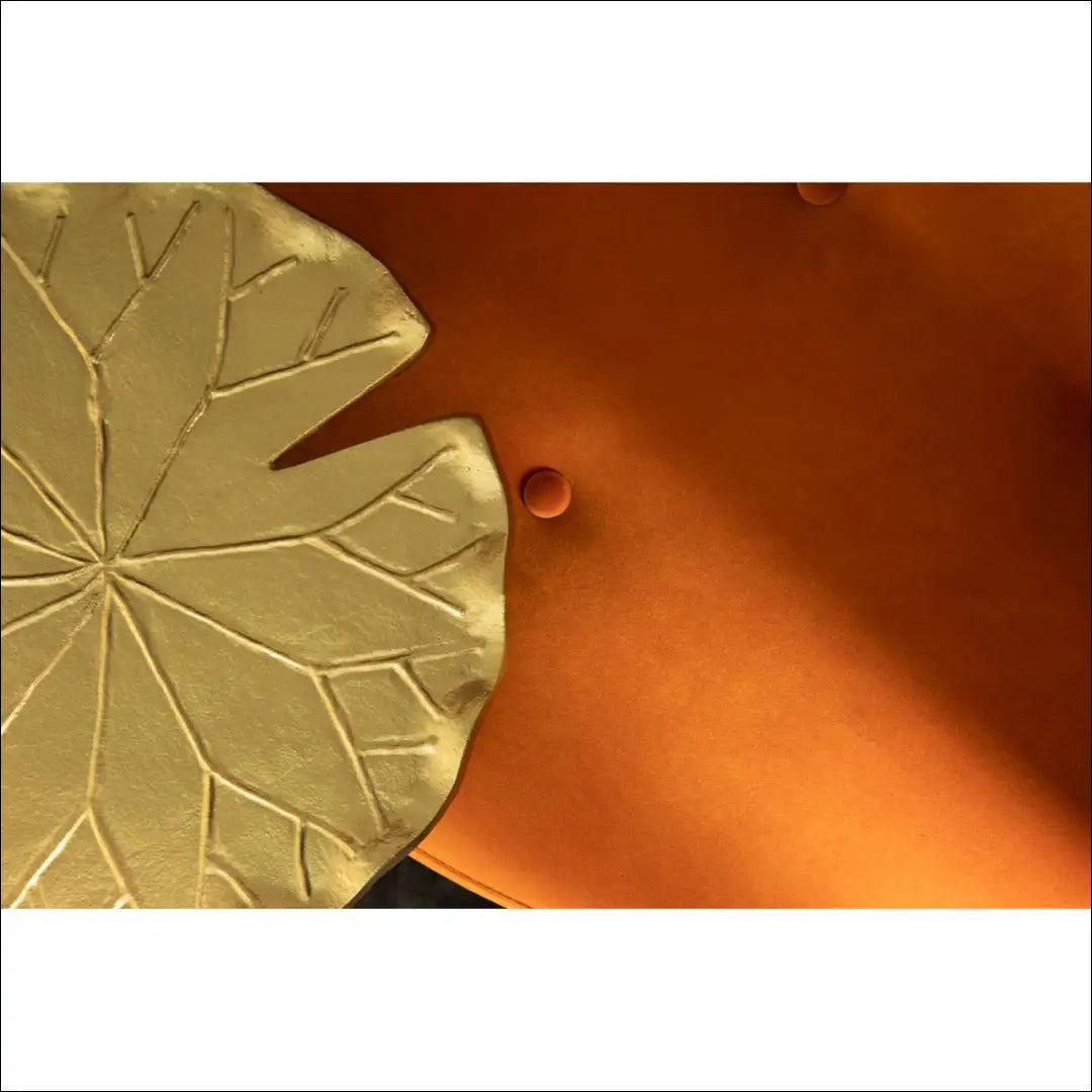 Pufas MI663 - €267 Save 60% __label:Pristatymas 1-2 d.d., color-auksine, color-oranzine, material-aksomas,