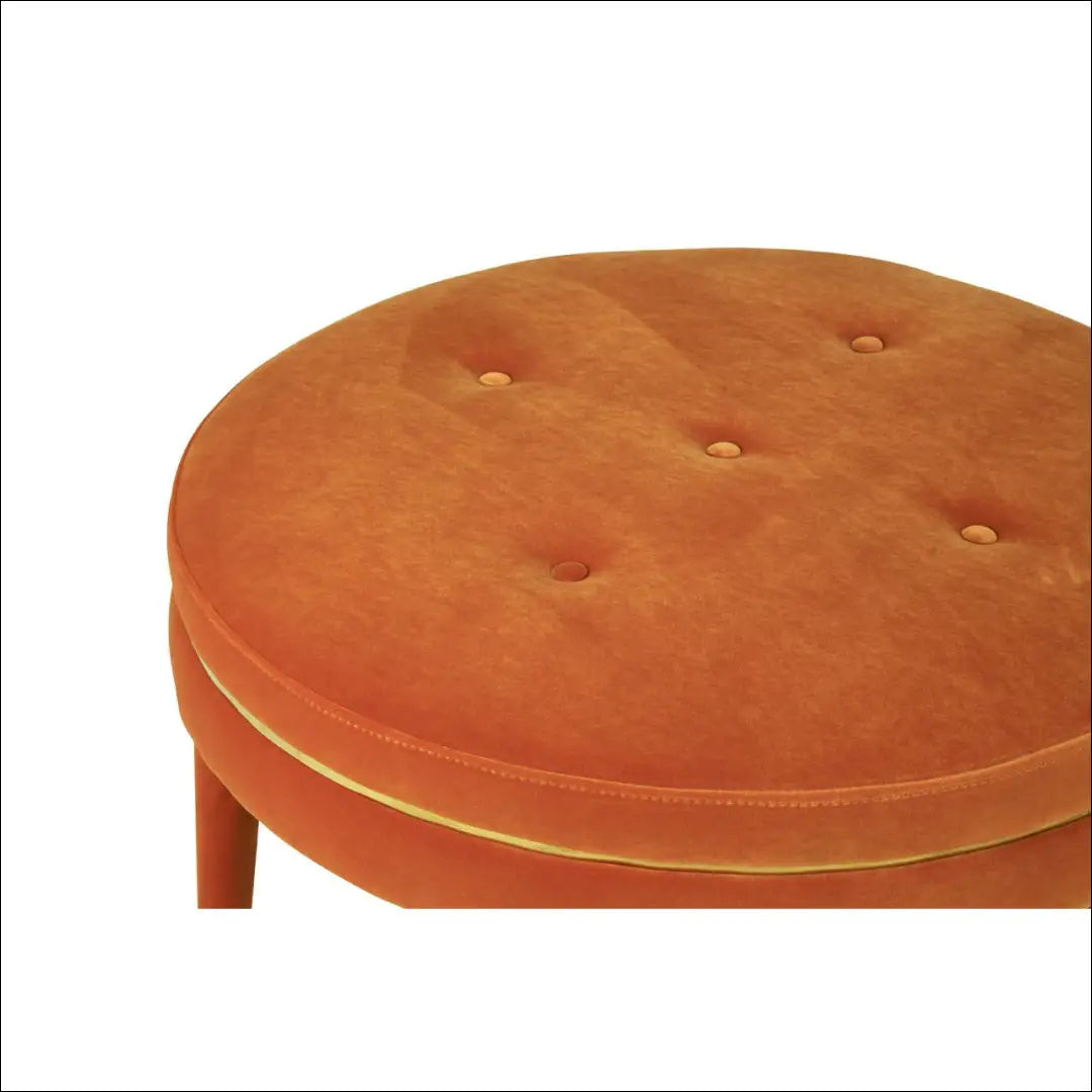 Pufas MI663 - €267 Save 60% __label:Pristatymas 1-2 d.d., color-auksine, color-oranzine, material-aksomas,