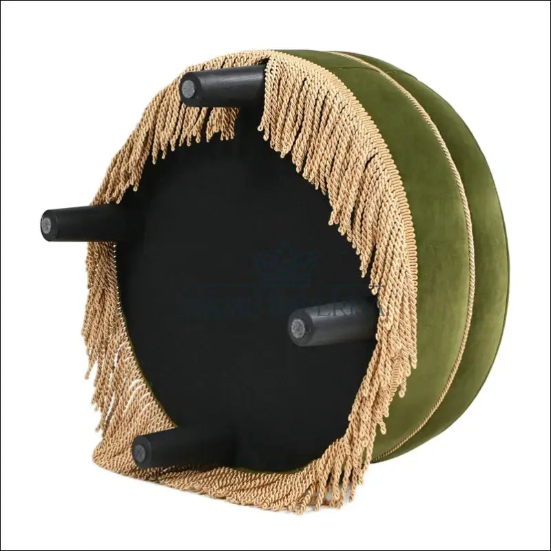 Pufas MI725 - €73 Save 50% 50-100, __label:Pristatymas 1-2 d.d., color-auksine, color-zalia, material-aksomas €50