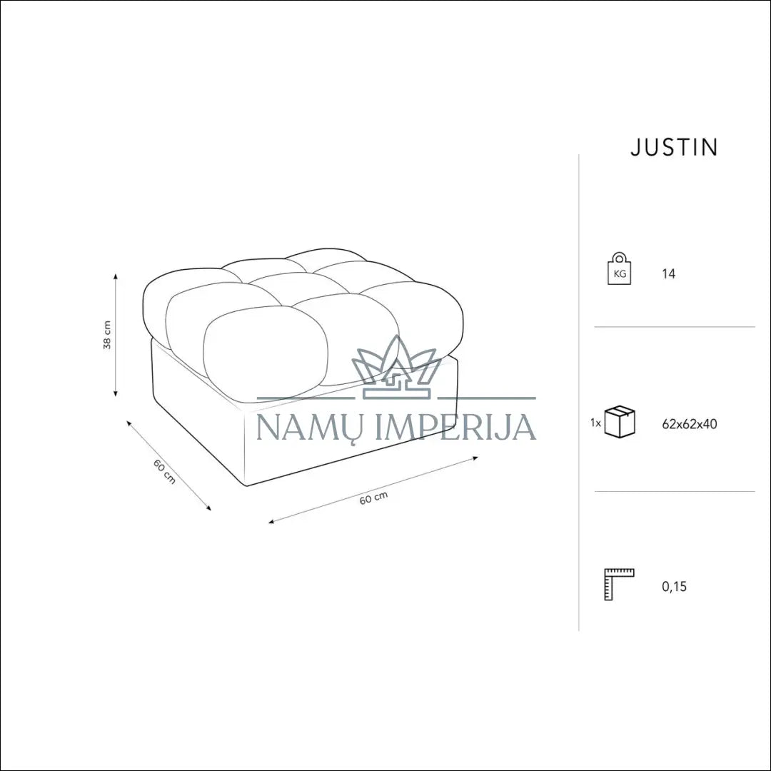 Pufas MI790 - €104 Save 50% 100-200, __label:Pristatymas 1-2 d.d., color-melyna, material-aksomas, miegamojo €100
