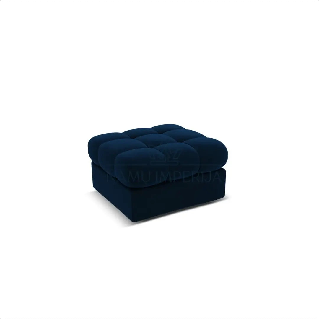 Pufas MI790 - €104 Save 50% 100-200, __label:Pristatymas 1-2 d.d., color-melyna, material-aksomas, miegamojo €100