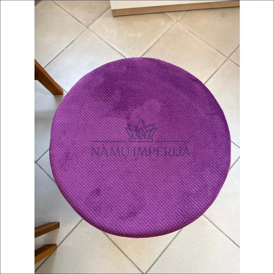 Pufas MI792 - €30 Save 50% 25-50, __label:Pristatymas 1-2 d.d., color-violetine, material-aksomas, material-poliesteris