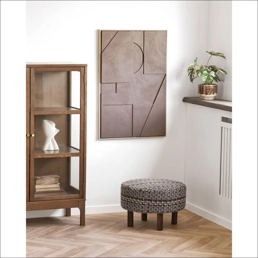 Pufas MI995 - €65 Save 20% 50-100, __label:Pristatymas 1-2 d.d., color-ruda, material-gobelenas, material-poliesteris