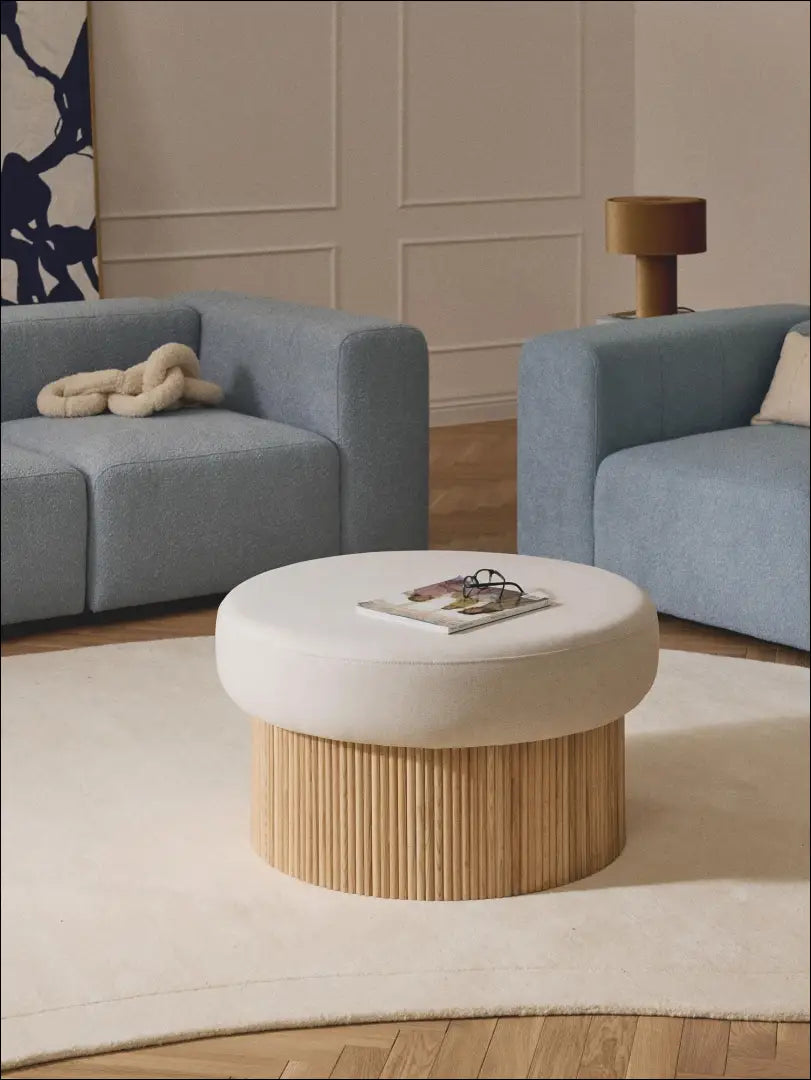 Pufas su daiktadėže MI561 - €152 Save 60% 100-200, __label:Pristatymas 1-2 d.d., color-ruda, color-smelio,