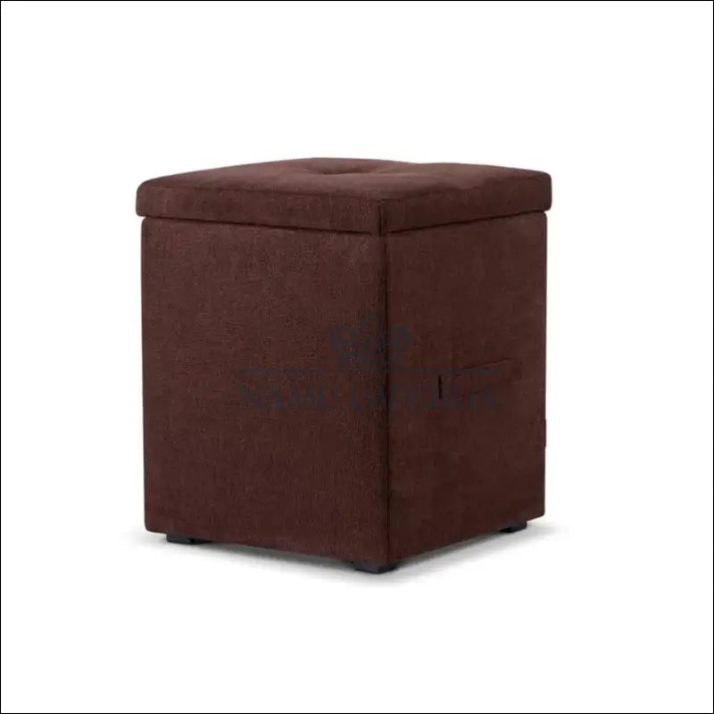 Pufas su daiktadėže MI787 - €43 Save 50% 25-50, __label:Pristatymas 1-2 d.d., color-ruda, material-poliesteris, minksti