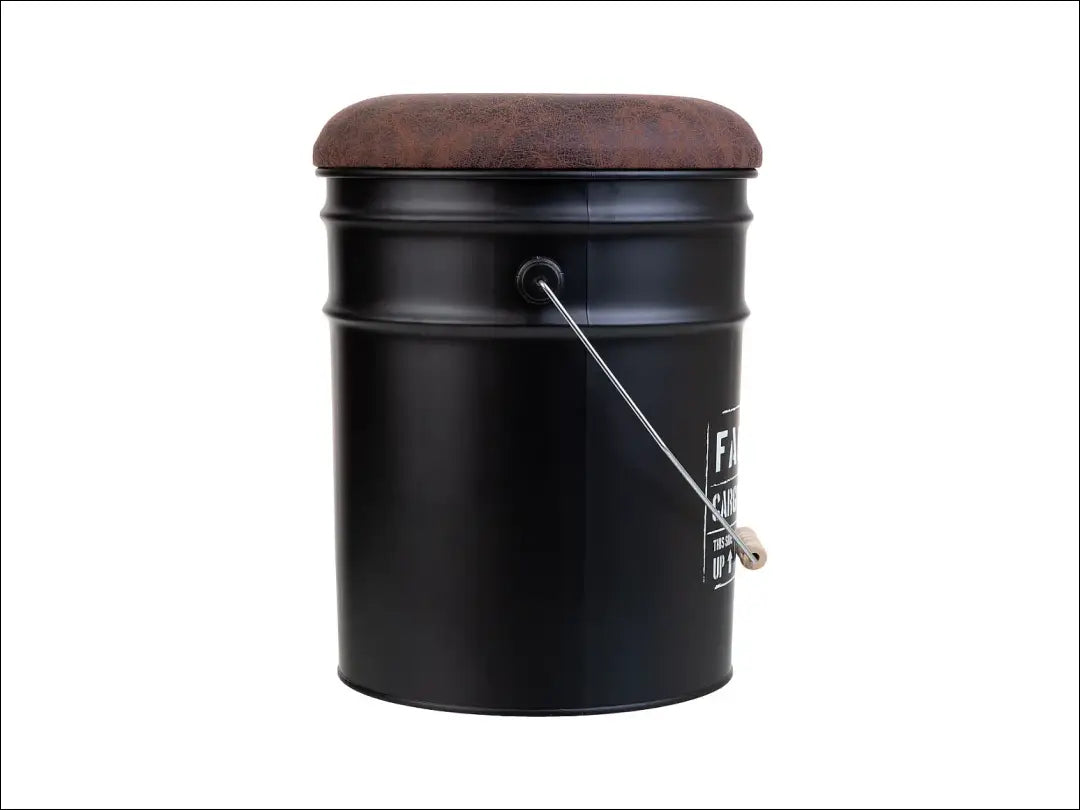 Pufas su daiktadėže MI846 - €38 Save 50% 25-50, __label:Pristatymas 1-2 d.d., color-juoda, color-ruda, kita €25 to €50