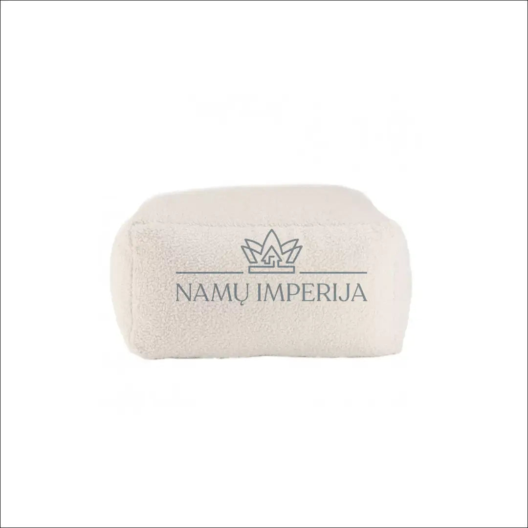 Pufas ’Teddy’ MI533 - €105 Save 55% 100-200, __label:Pristatymas 1-2 d.d., color-balta, material-dirbtinis-kailis,