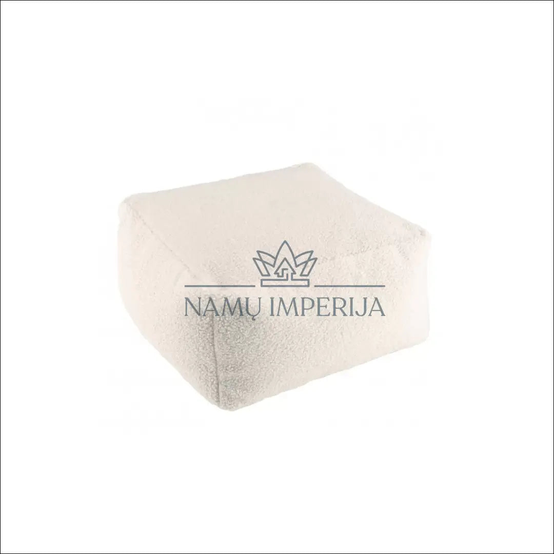 Pufas ’Teddy’ MI533 - €105 Save 55% 100-200, __label:Pristatymas 1-2 d.d., color-balta, material-dirbtinis-kailis,