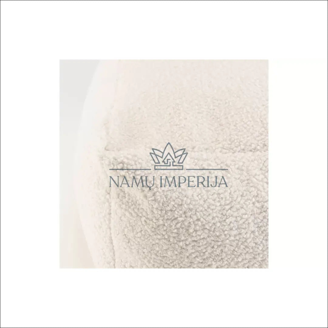 Pufas ’Teddy’ MI533 - €105 Save 55% 100-200, __label:Pristatymas 1-2 d.d., color-balta, material-dirbtinis-kailis,