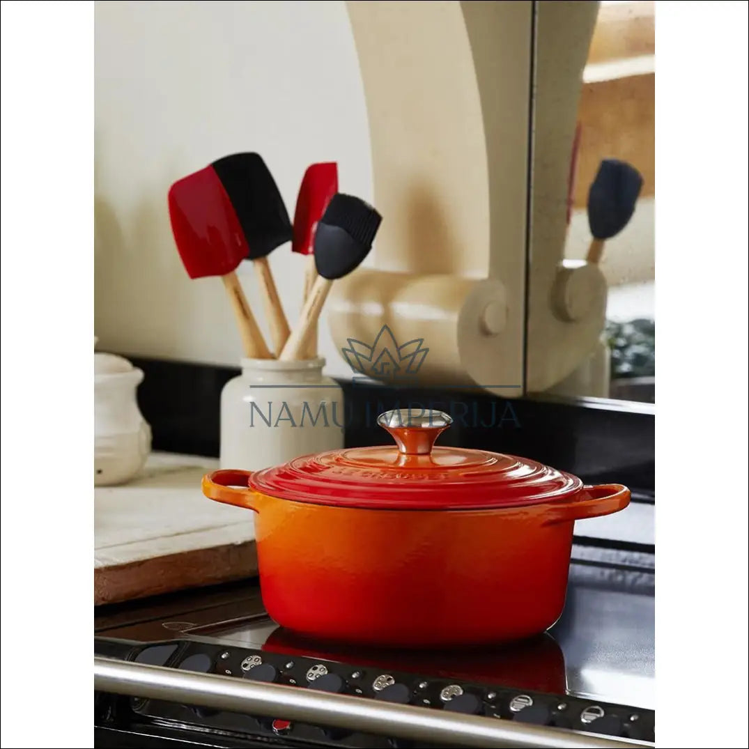 Puodas ’Le Creuset’ DI4821 - €66 Save 65% 50-100, __label:Pristatymas 1-2 d.d., color-kremas, color-oranzine,