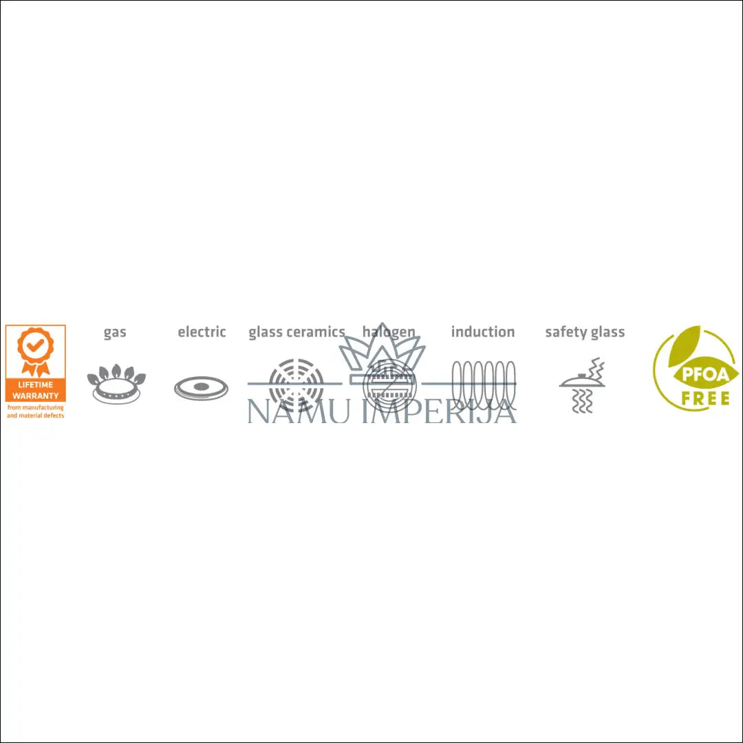 Puodas su stikliniu dangčiu Ø 20 cm DA0135 - €38 Save 50% 25-50, __label:Pristatymas 1-2 d.d., virtuves,