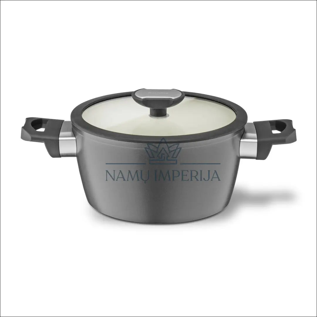 Puodas su stikliniu dangčiu Ø 20 cm DA0135 - €38 Save 50% __label:Pristatymas 1-2 d.d., virtuves, virtuves-reikmenys