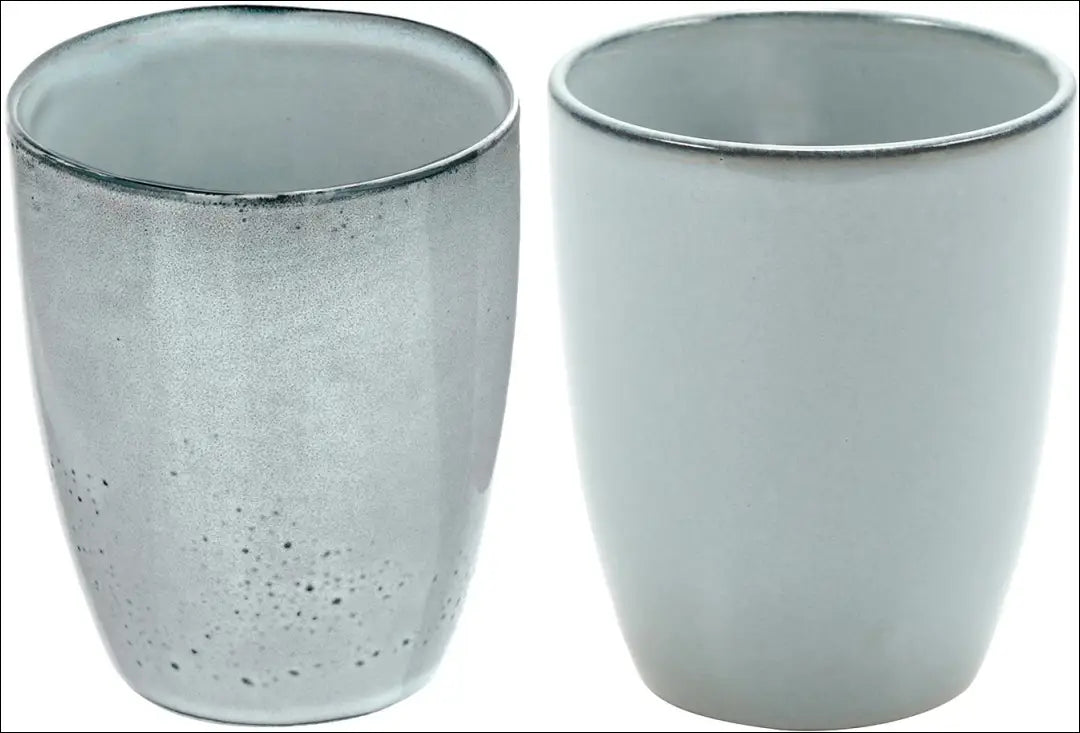 Puodelių komplektas (2vnt) DI2237 - €6 Save 70% __label:Pristatymas 1-2 d.d., color-melyna, color-pilka, indai,