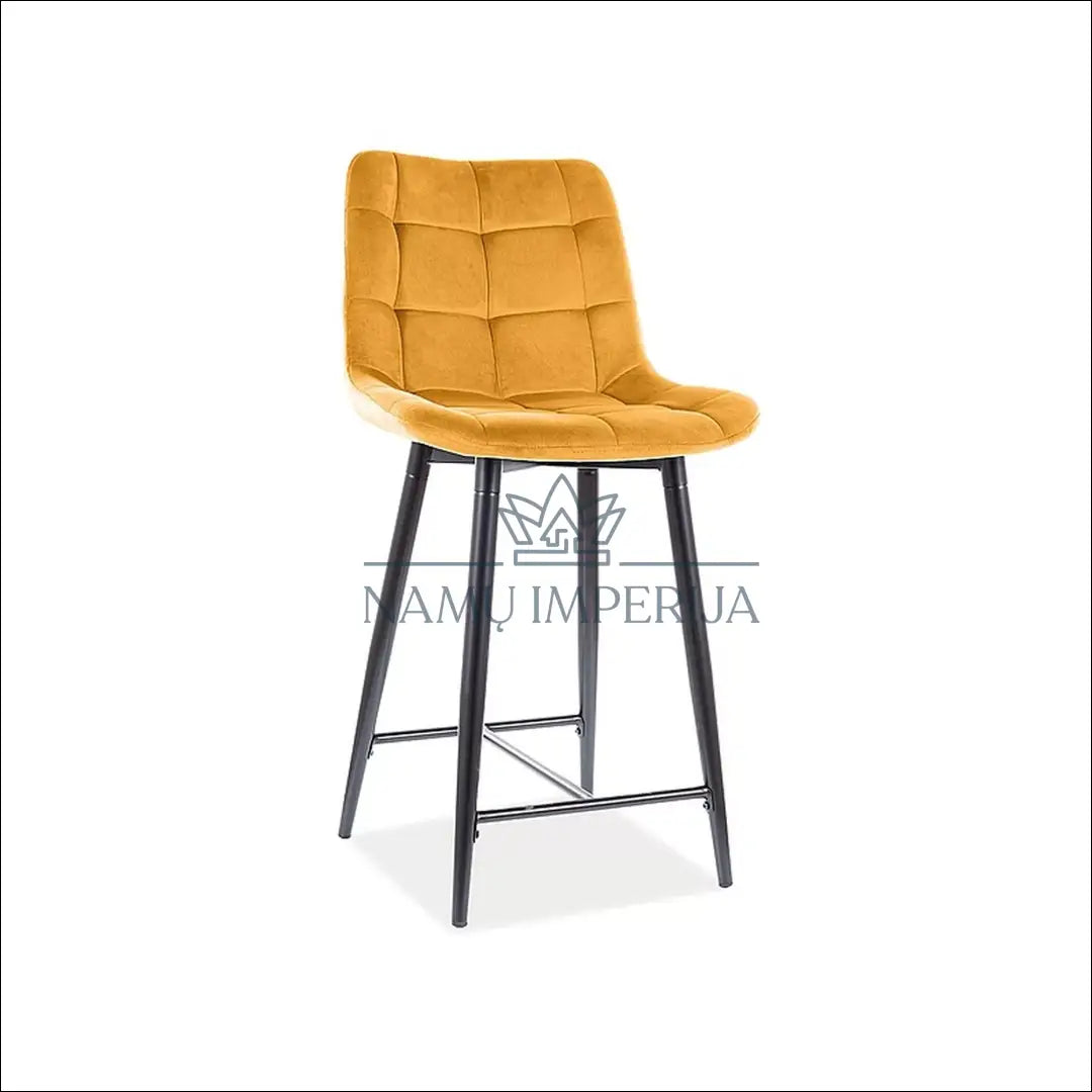 Pusbario kėdė AL016 - €67 Save 20% 50-100, __label:Pristatymas 5-14 d.d., baro-kedes, color-geltona, color-juoda