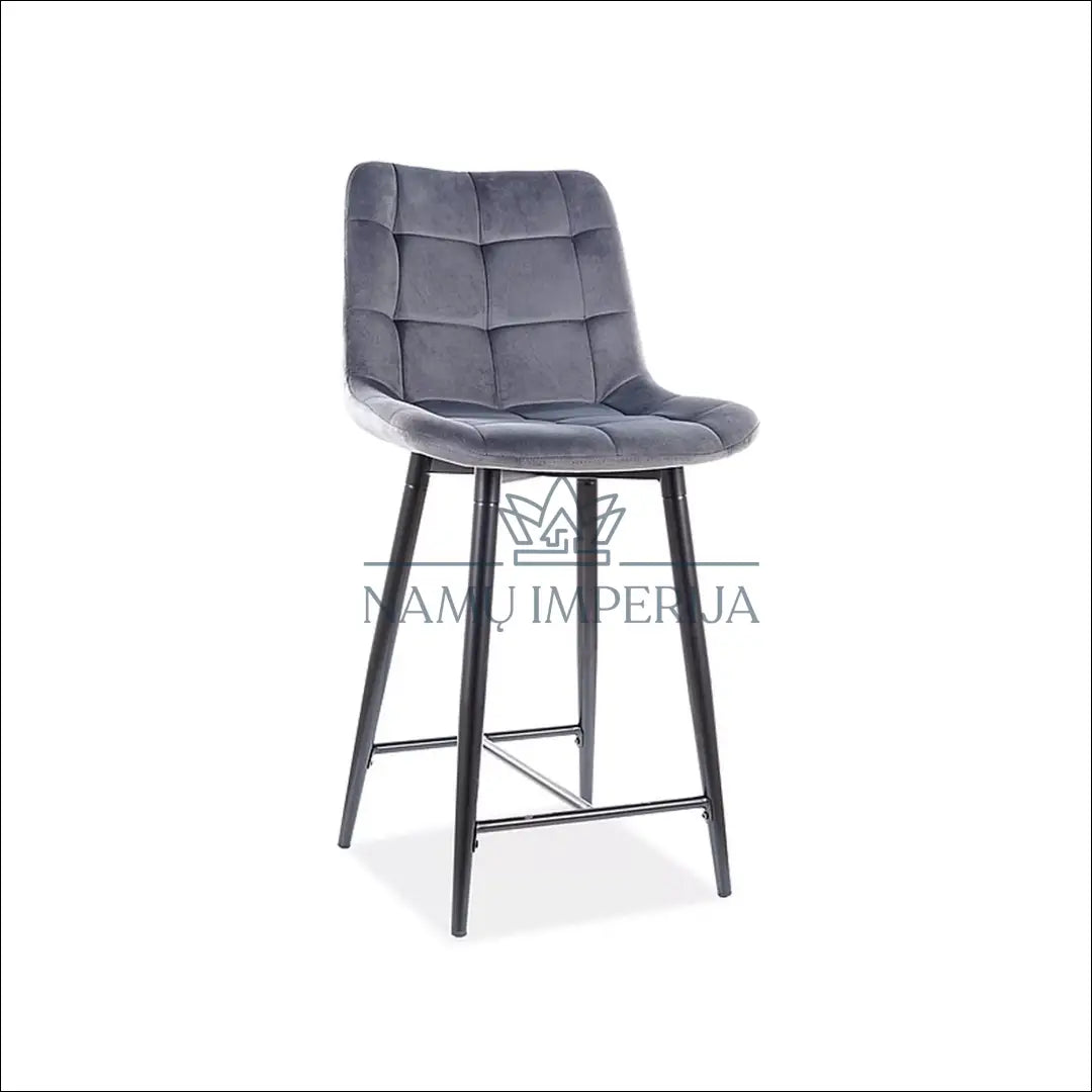 Pusbario kėdė AL016 - €67 Save 20% 50-100, __label:Pristatymas 5-14 d.d., baro-kedes, color-geltona, color-juoda Pilka