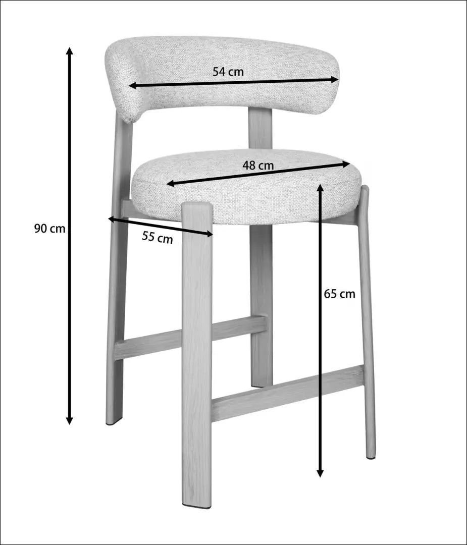 Pusbario kėdė VI1573 - €90 Save 50% 50-100, __label:Pristatymas 1-2 d.d., baro-kedes, color-smelio,