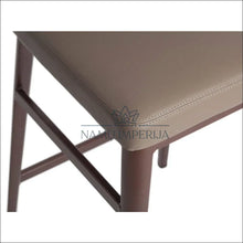 Įkelti vaizdą į galerijos rodinį, Pusbario kėdė VI622 - €272 Save 50% baro-kedes, color-ruda, color-smelio, material-eko-oda, material-metalas Baro
