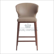 Įkelti vaizdą į galerijos rodinį, Pusbario kėdė VI622 - €272 Save 50% baro-kedes, color-ruda, color-smelio, material-eko-oda, material-metalas Baro
