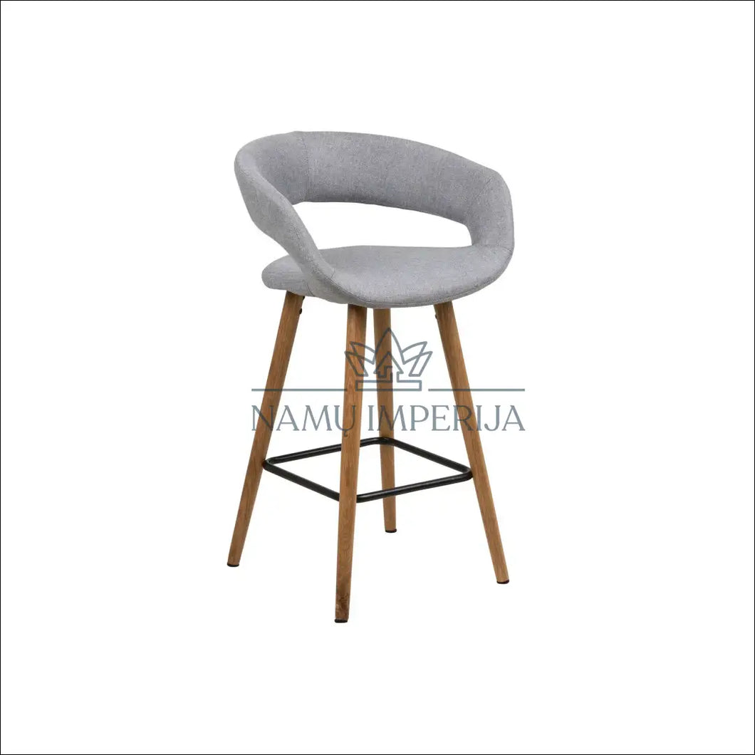 Pusbario kėdė VI626 - €90 Save 50% 50-100, baro-kedes, color-pilka, color-ruda, material-gobelenas Baro kėdės