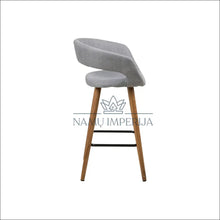 Įkelti vaizdą į galerijos rodinį, Pusbario kėdė VI626 - €90 Save 50% 50-100, baro-kedes, color-pilka, color-ruda, material-gobelenas Baro kėdės
