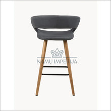 Laadige pilt üles galeriivaatesse Pusbario kėdė VI630 - €90 Save 50% 50-100, baro-kedes, color-pilka, color-ruda, material-gobelenas Baro kėdės
