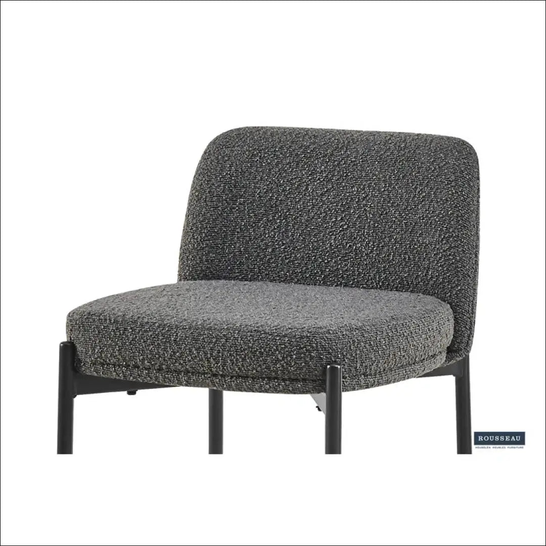 Pusbario kėdė VI864 - €76 Save 60% 50-100, __label:Pristatymas 1-2 d.d., baro-kedes, boucle, color-pilka €50 to €100