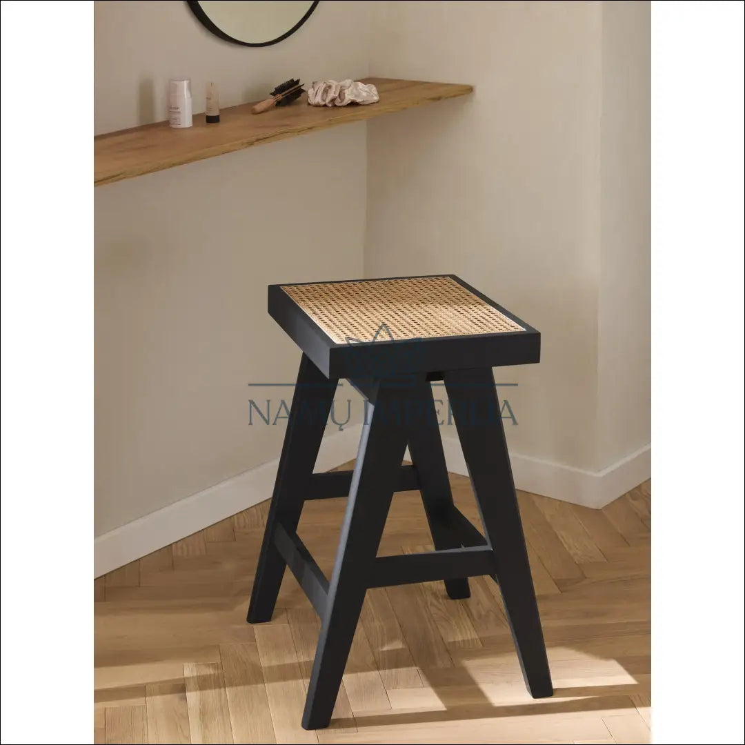 Pusbario kėdė VI998 - €150 Save 50% 100-200, __label:Pristatymas 1-2 d.d., baro-kedes, color-juoda, color-smelio €100