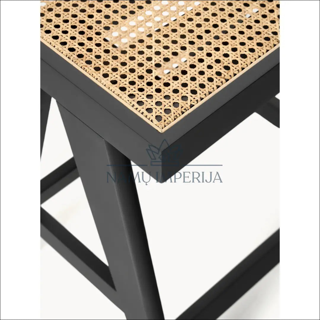 Pusbario kėdė VI998 - €150 Save 50% 100-200, __label:Pristatymas 1-2 d.d., baro-kedes, color-juoda, color-smelio €100