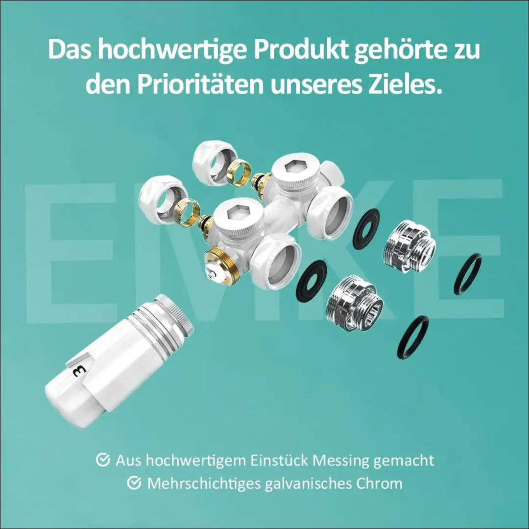 Radiatoriaus termostatas DI11165 - €23 Save 50% __label:Pristatymas 1-2 d.d., color-balta, kita, material-metalas,