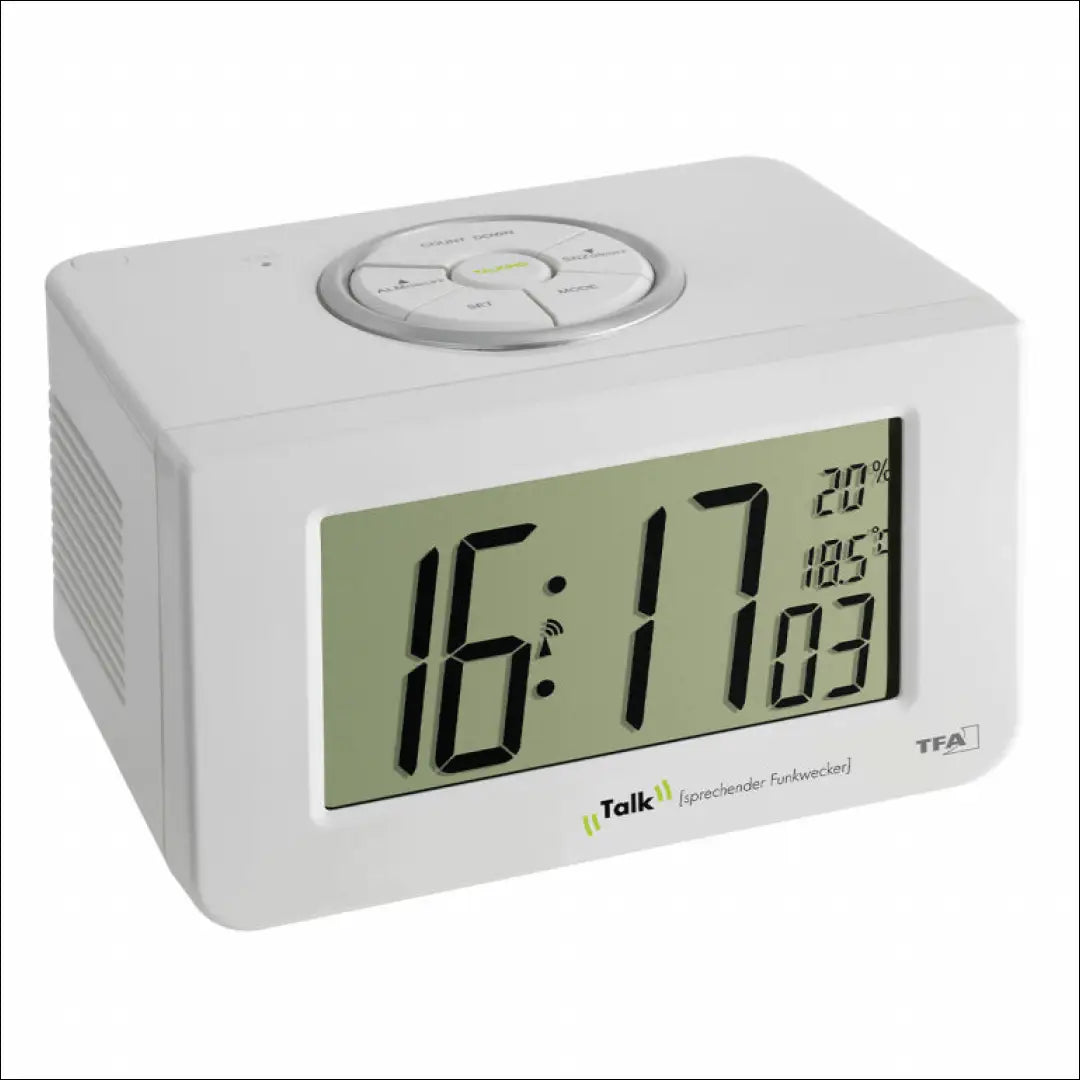 Radijo bangomis valdomas žadintuvas DA0178 - €21 Save 55% __label:Pristatymas 1-2 d.d., interjeras, laikrodziai,