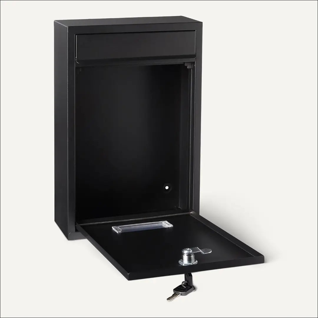 Rakinama pašto dėžutė SP283 - €11 Save 50% __label:Pristatymas 1-2 d.d., color-juoda, kita, lauko baldai,