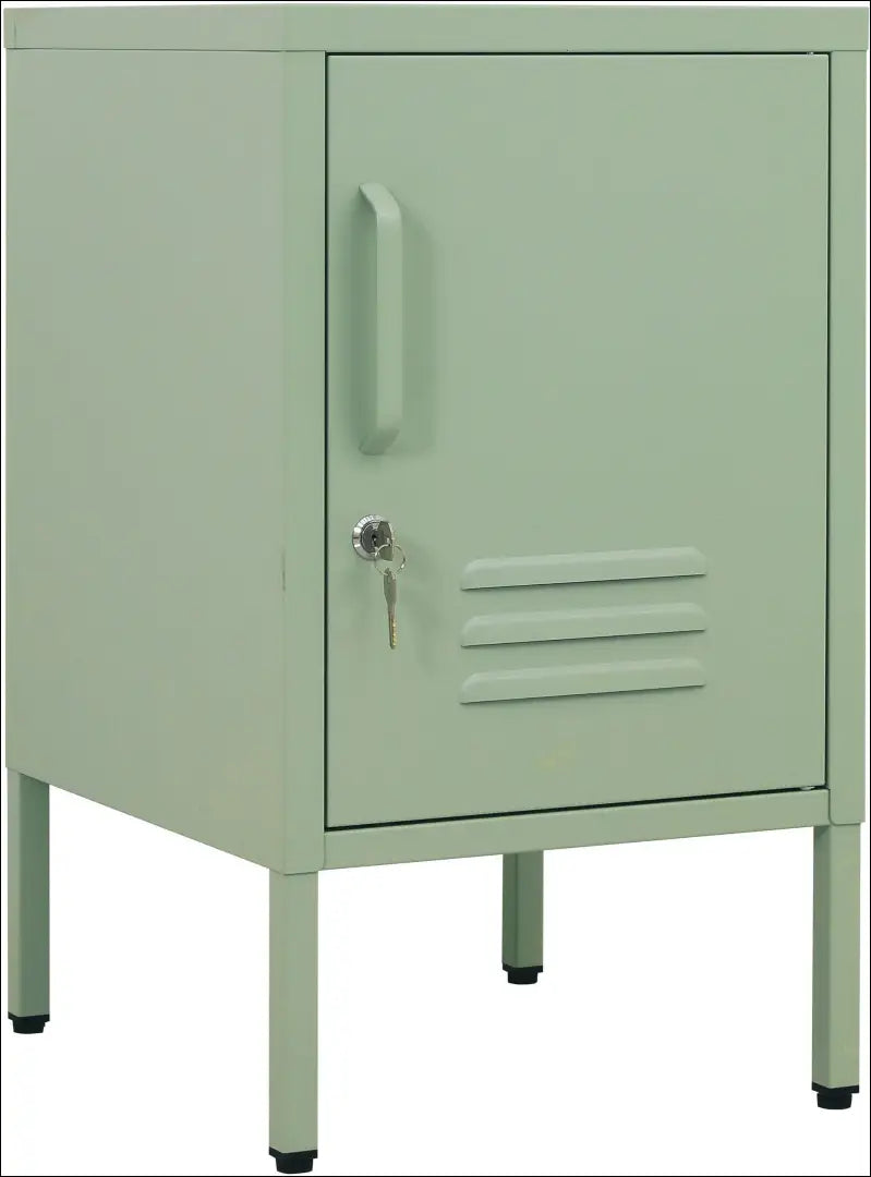 Rakinamas naktinis staliukas GI671 - €40 Save 50% 25-50, __label:Pristatymas 1-2 d.d., color-zalia, material-metalas,