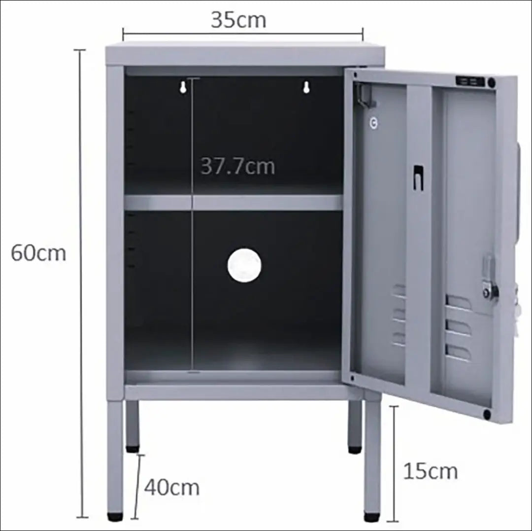 Rakinamas naktinis staliukas GI671 - €40 Save 50% 25-50, __label:Pristatymas 1-2 d.d., color-zalia, material-metalas,