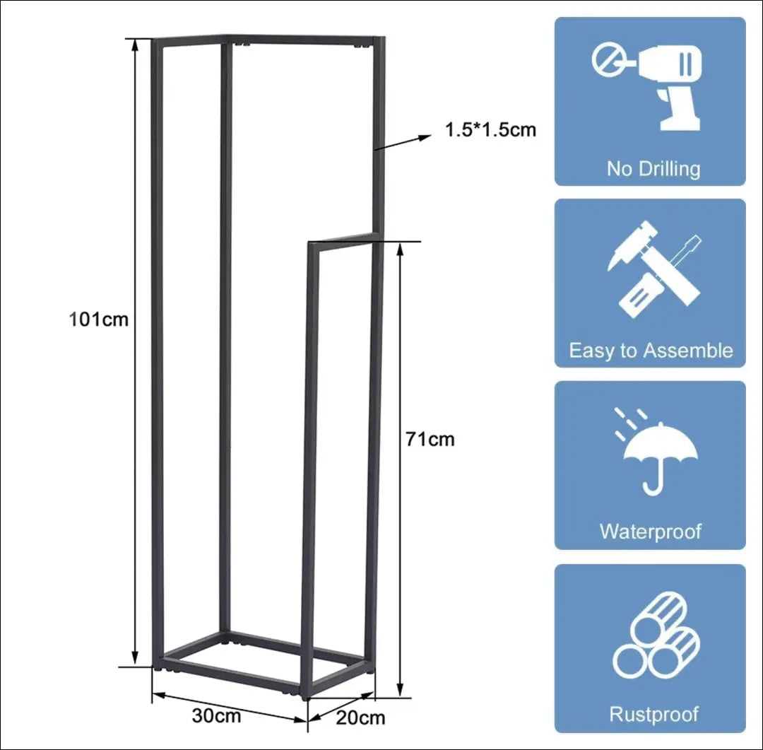 Rankšluosčių kabykla KI1789 - €18 Save 50% __label:Pristatymas 1-2 d.d., color-juoda, material-metalas, under-25,