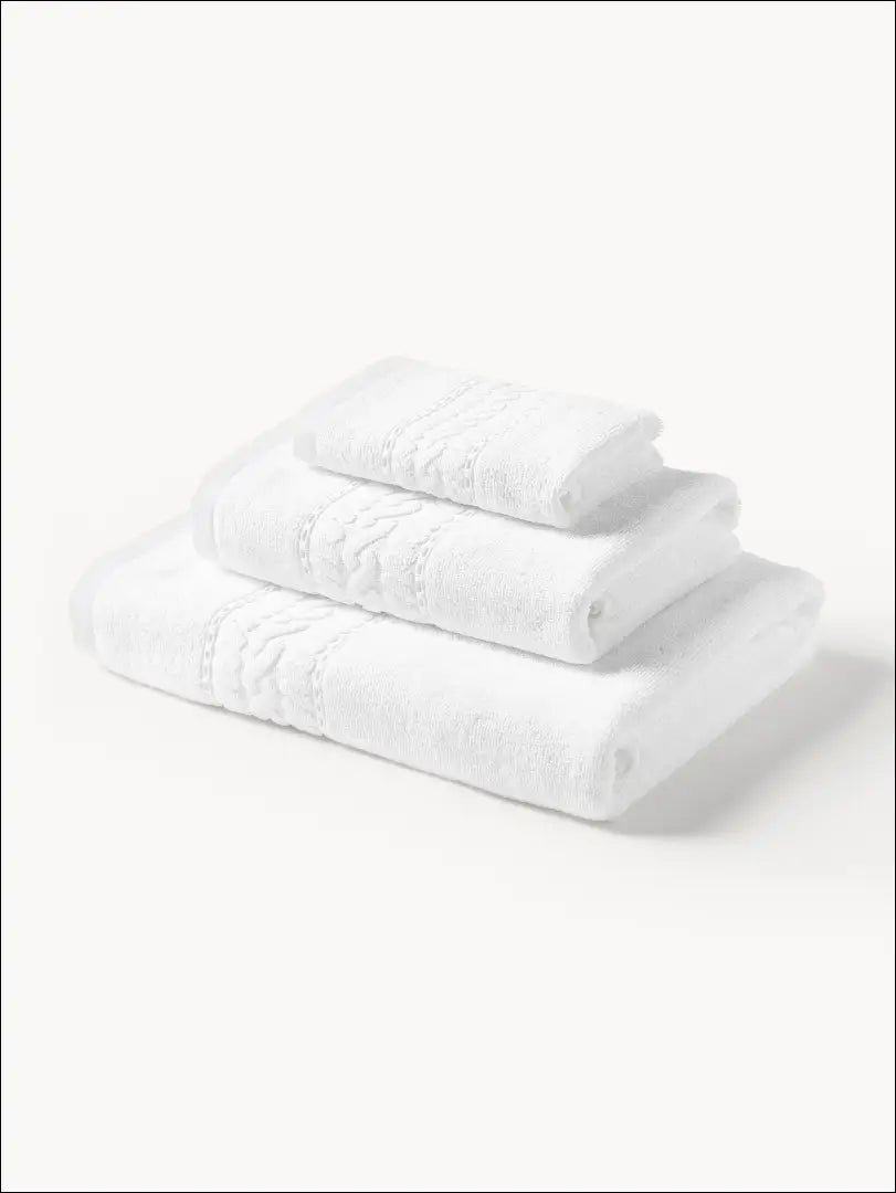 Rankšluosčių komplektas (3vnt) DI4643 - €14 Save 65% __label:Pristatymas 1-2 d.d., color-balta, material-medvilne,