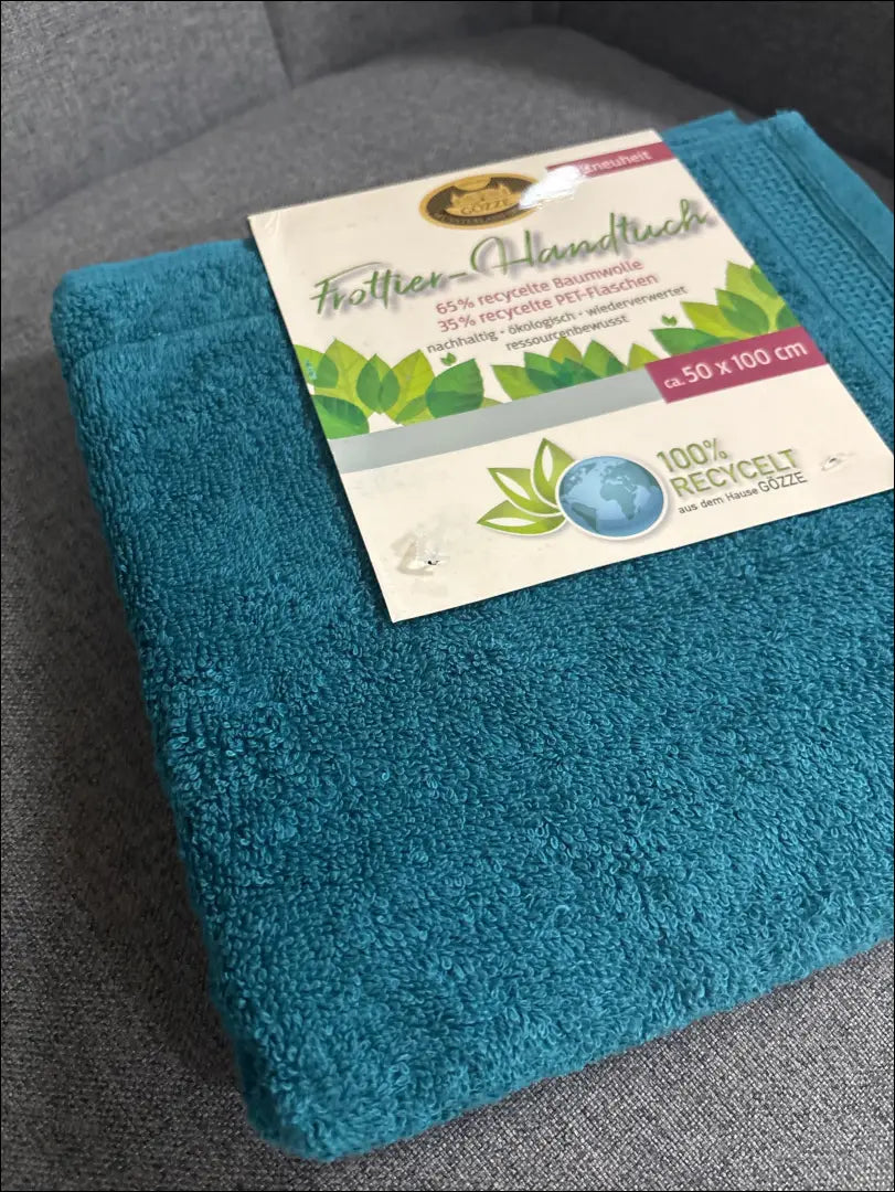 Rankšluostis (50x100cm) DI11022 - €9 Save 50% __label:Pristatymas 1-2 d.d., color-turkis, material-medvilne,