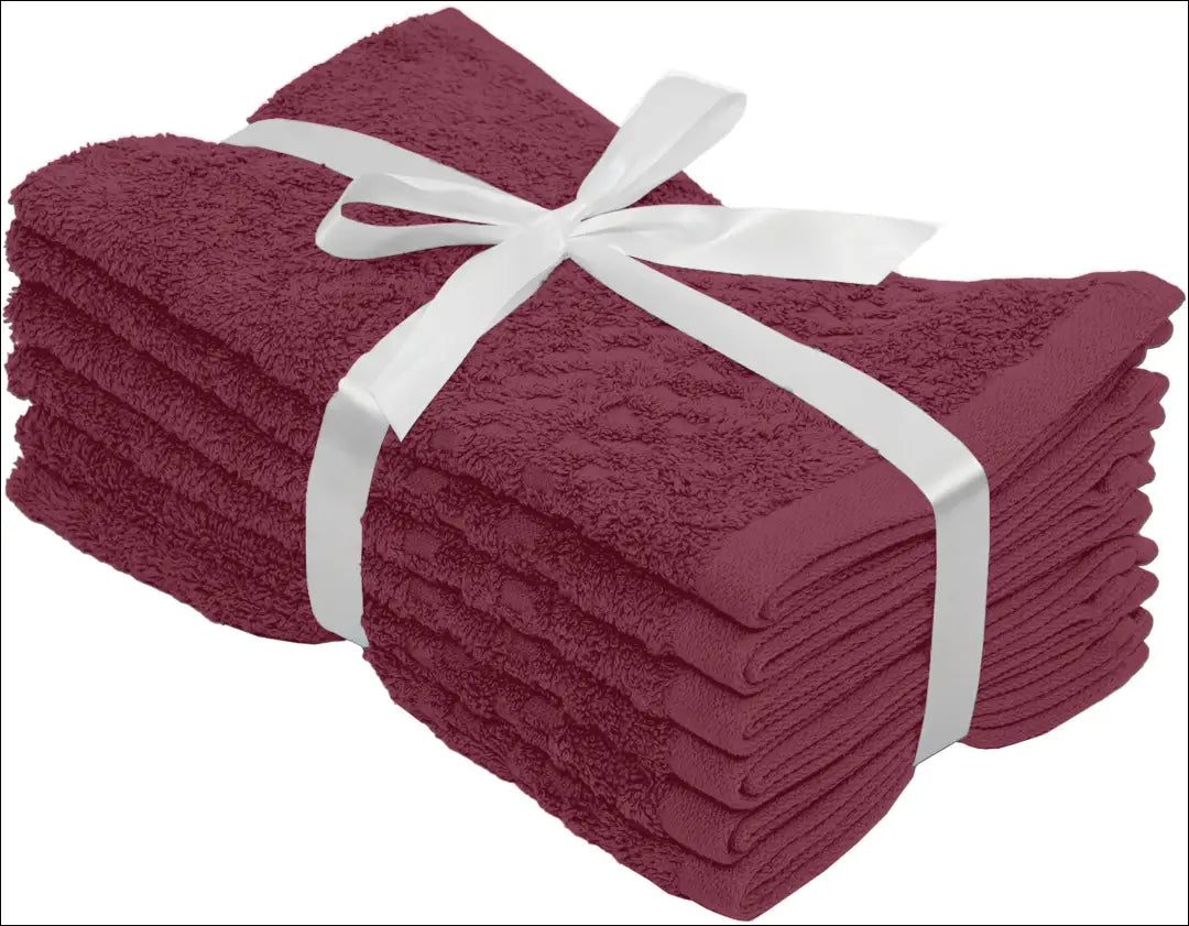 Rankšluostukų komplektas (4vnt) DI12301 - €9 Save 50% __label:Pristatymas 1-2 d.d., color-raudona, material-medvilne,