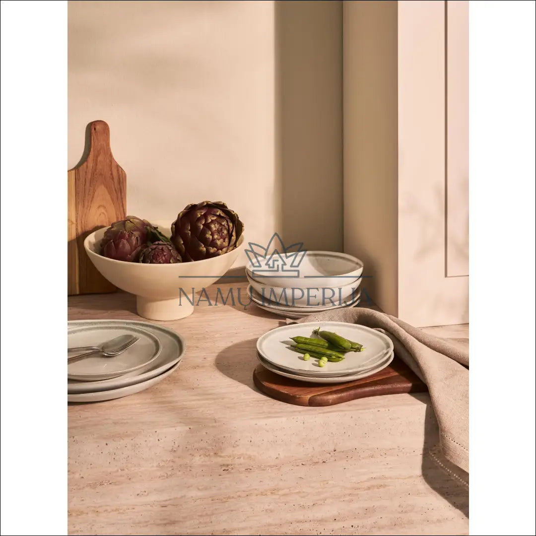 Rankų darbo indų komplektas (4 asmenims) DI4113 - €45 Save 70% 25-50, __label:Pristatymas 1-2 d.d., color-pilka,