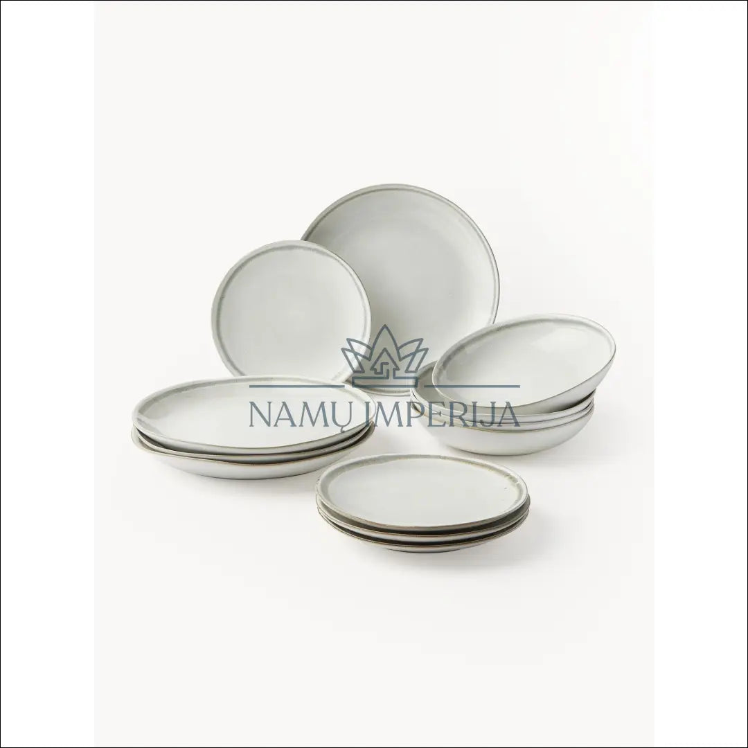 Rankų darbo indų komplektas (4 asmenims) DI4113 - €45 Save 70% 25-50, __label:Pristatymas 1-2 d.d., color-pilka,