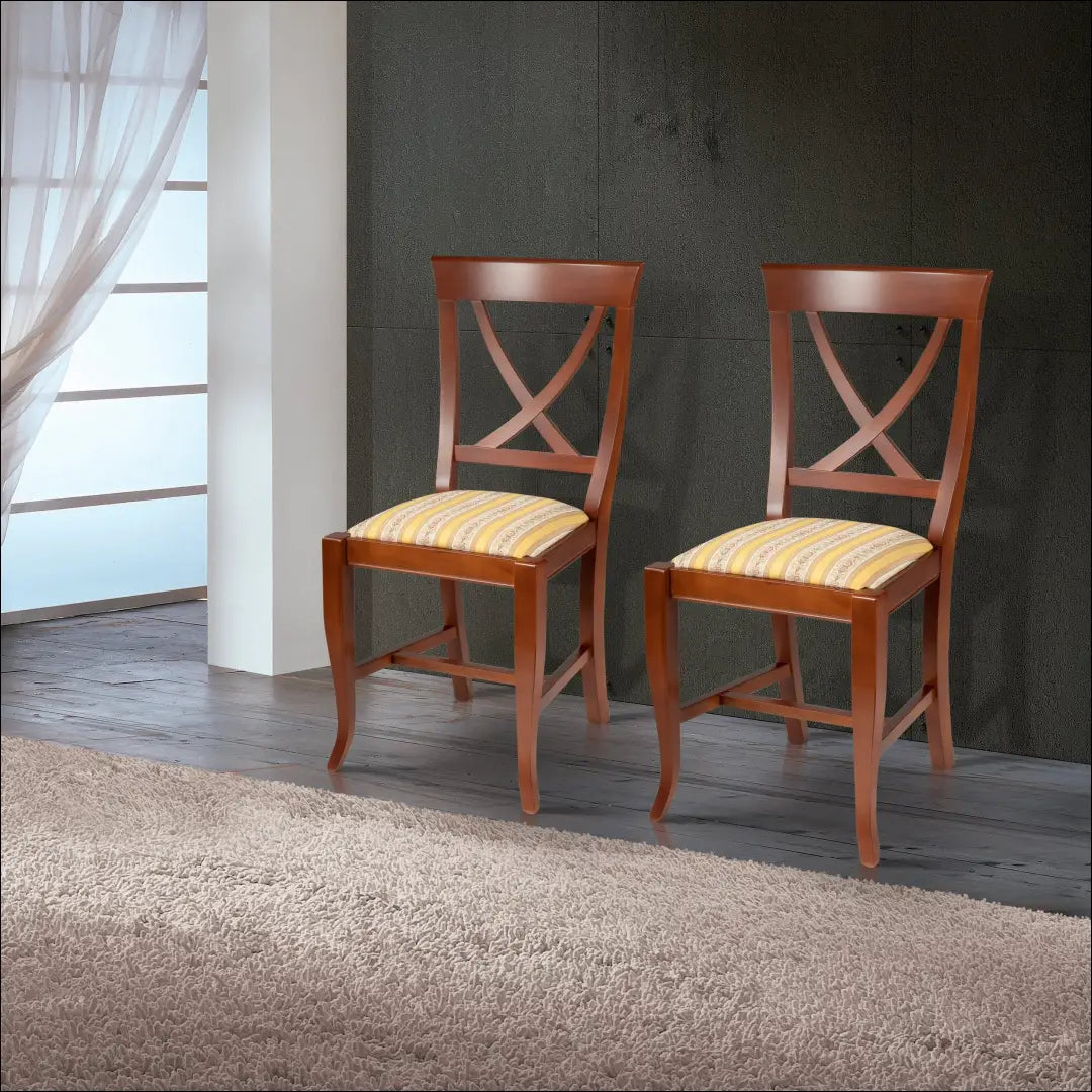 Rankų darbo kėdė VI1200 - €150 Save 50% 100-200, __label:Pristatymas 1-2 d.d., color-geltona, color-ruda,