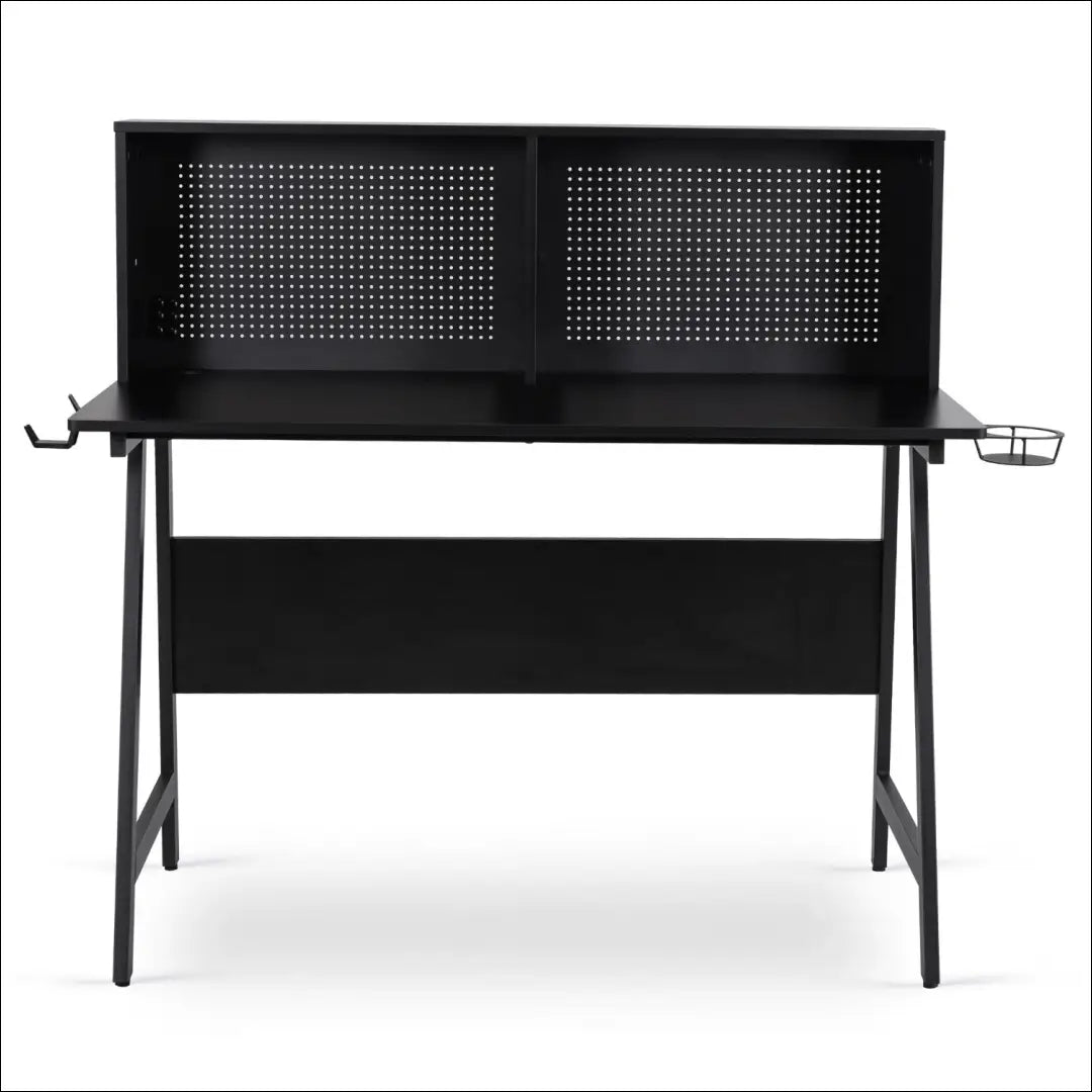 Rašomasis stalas iš MDF juodos spalvos 138,5 cm TE353 - €107 Save 15% 100-200, __label:Pristatymas 5-14 d.d., elite,