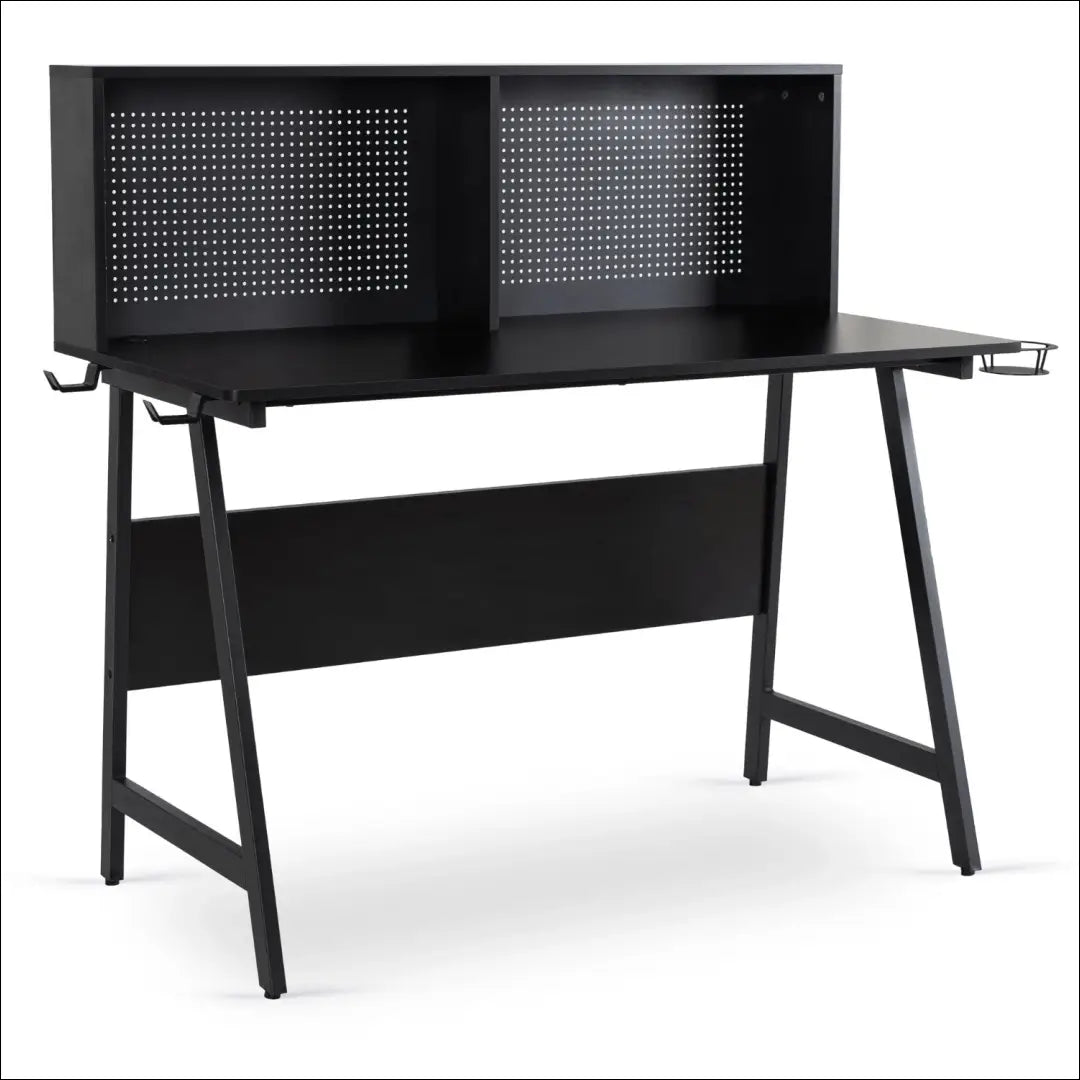 Rašomasis stalas iš MDF juodos spalvos 138,5 cm TE353 - €107 Save 15% 100-200, __label:Pristatymas 5-14 d.d., elite,