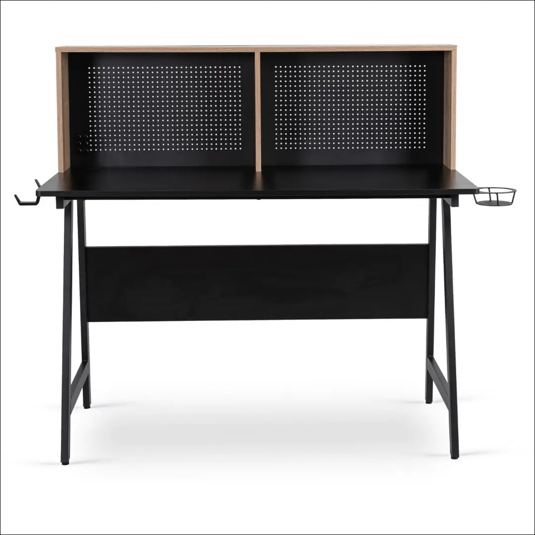 Rašomasis stalas iš MDF juodos spalvos / ąžuolo 138,5 cm TE352 - €98 Save 15% 50-100, __label:Pristatymas 5-14 d.d.,