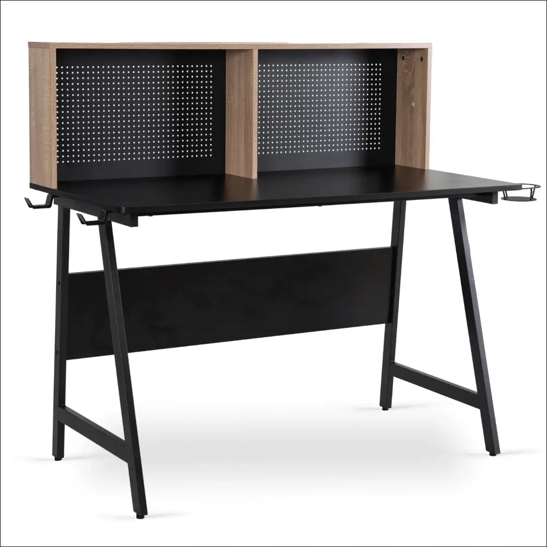 Rašomasis stalas iš MDF juodos spalvos / ąžuolo 138,5 cm TE352 - €98 Save 15% 50-100, __label:Pristatymas 5-14 d.d.,