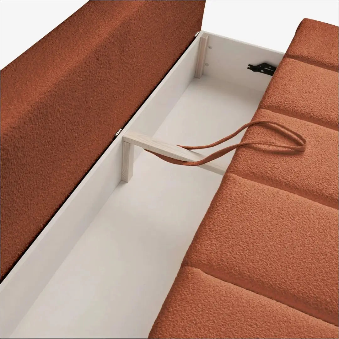 Raudona sofa-lova TE2486 - €708.69 Save 15% __label:Pristatymas 5-14 d.d., Newelite Naujausi produktai | Namų imperija