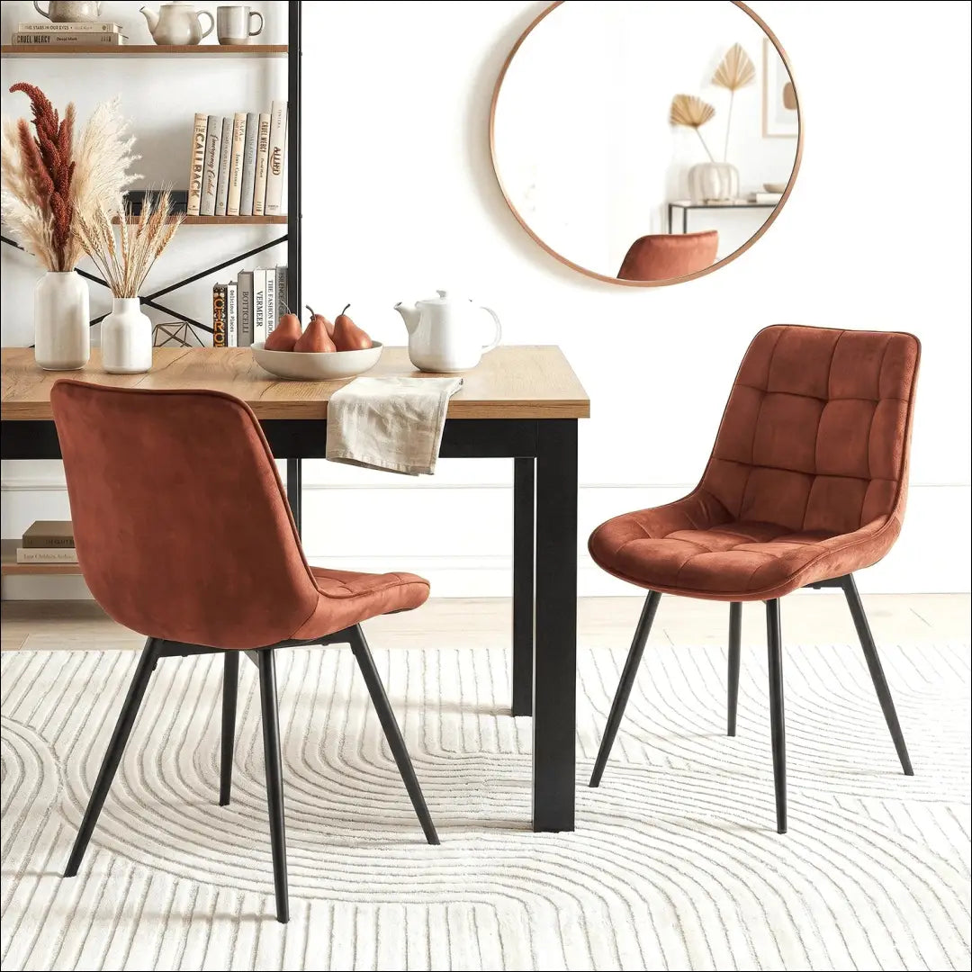 Raudono aksomo kėdė TE2562 - €39.42 Save 15% __label:Pristatymas 5-14 d.d., Newelite Naujausi produktai | Namų imperija